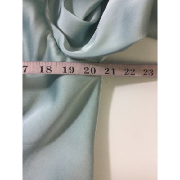 AW BRIDAL SZ 16 2X plus mist blue Energico mother of bride party maxi dress b47 - Picture 7 of 14